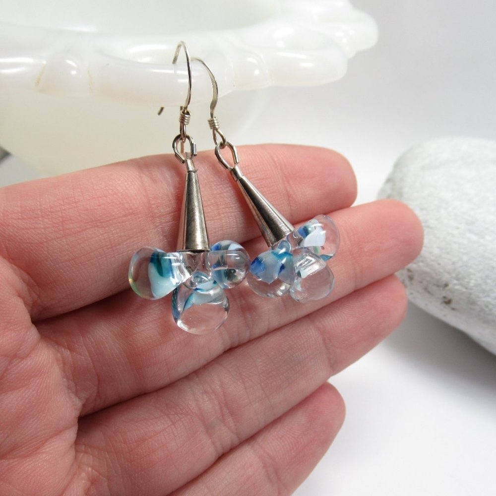 Glass Drop Earrings